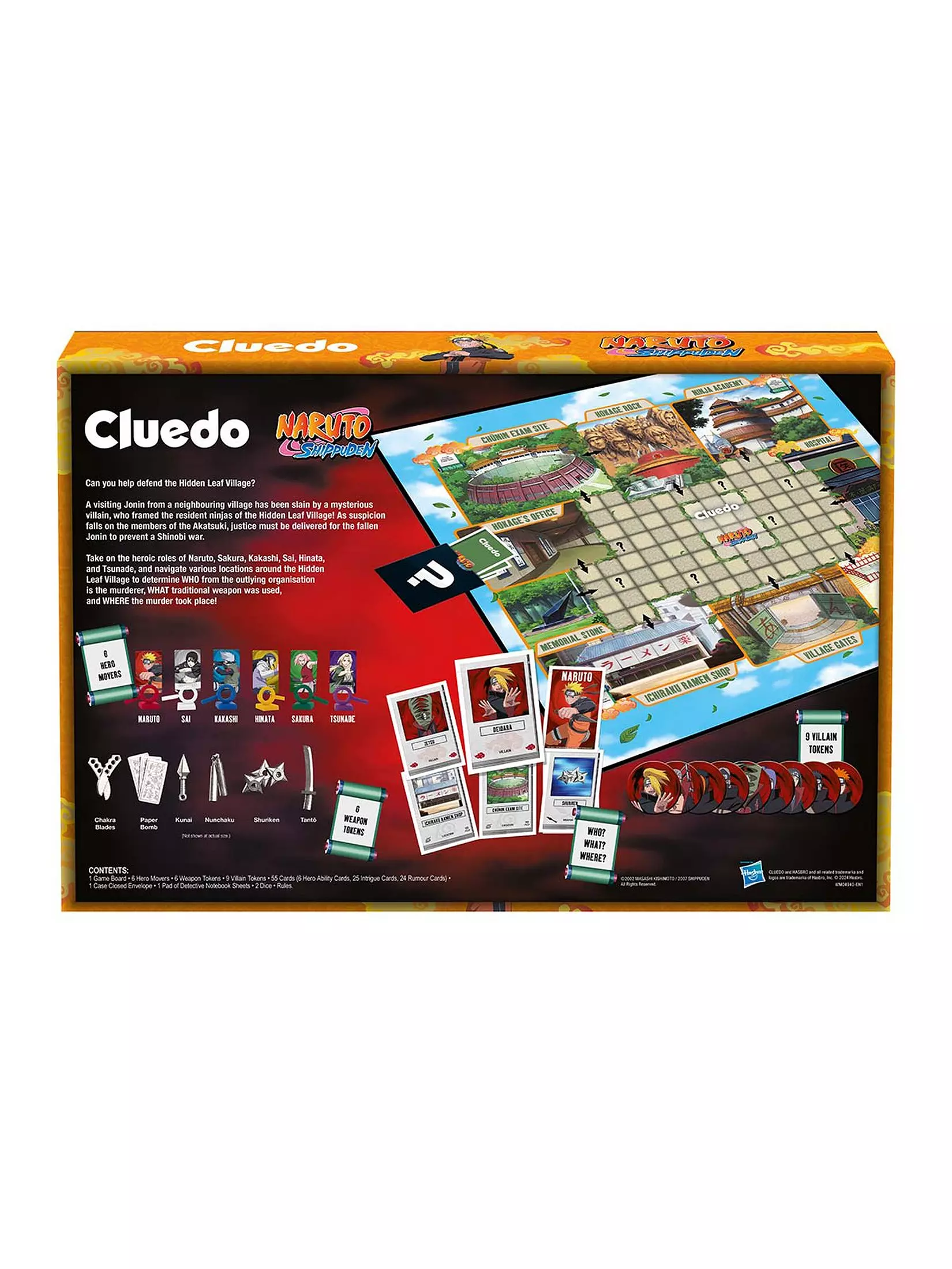 Joc de societate - Nartuto Shippuden - Cluedo | Winning Moves - 2 | YEO