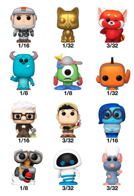 Figurina - Bitty Pop! Pixar | Funko