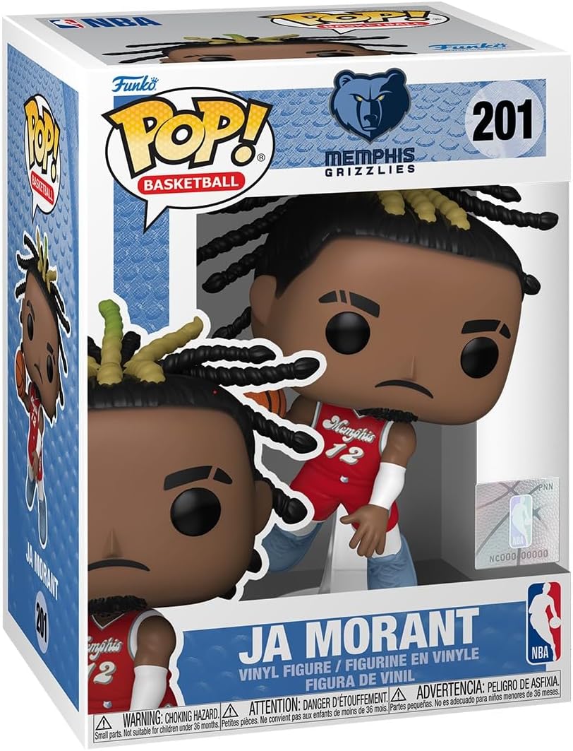 Figurina - Pop! NBA - Memphis Grizzlies: Ja Morant (City Edition 2024) | Funko