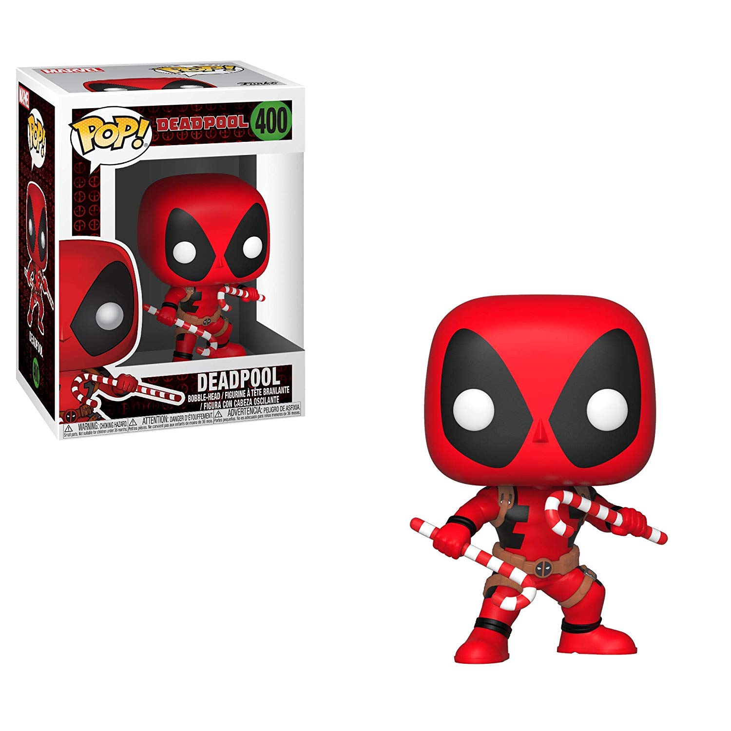 Figurina - Holiday Deadpool - Candy Canes  | Funko