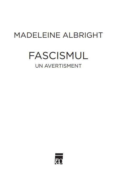 Fascismul | Madeleine Albright - 1 | YEO