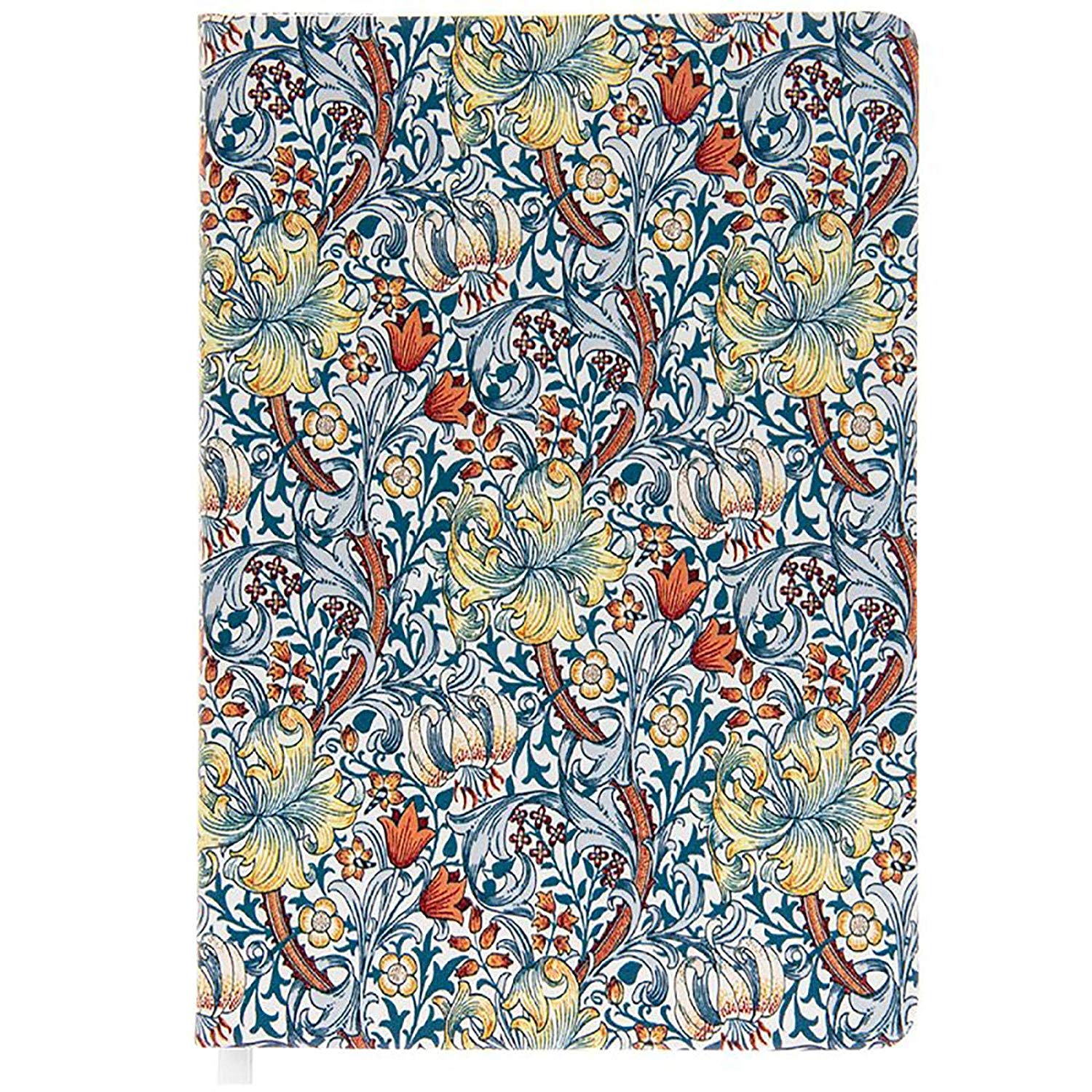 Carnet - William Morris - Golden Lily Floral | Lesser & Pavey