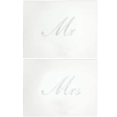 Suport pentru masa - Silver Mr. and Mrs. | Lesser & Pavey