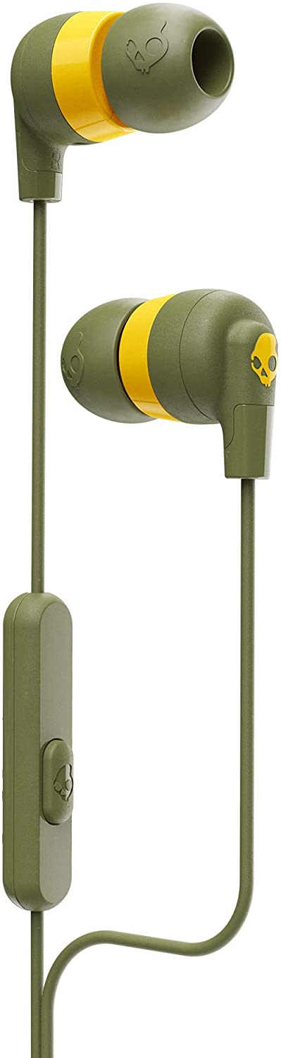 Casti Skullcandy - Ink\'d, Moss/Olive/Yellow | Skullcandy