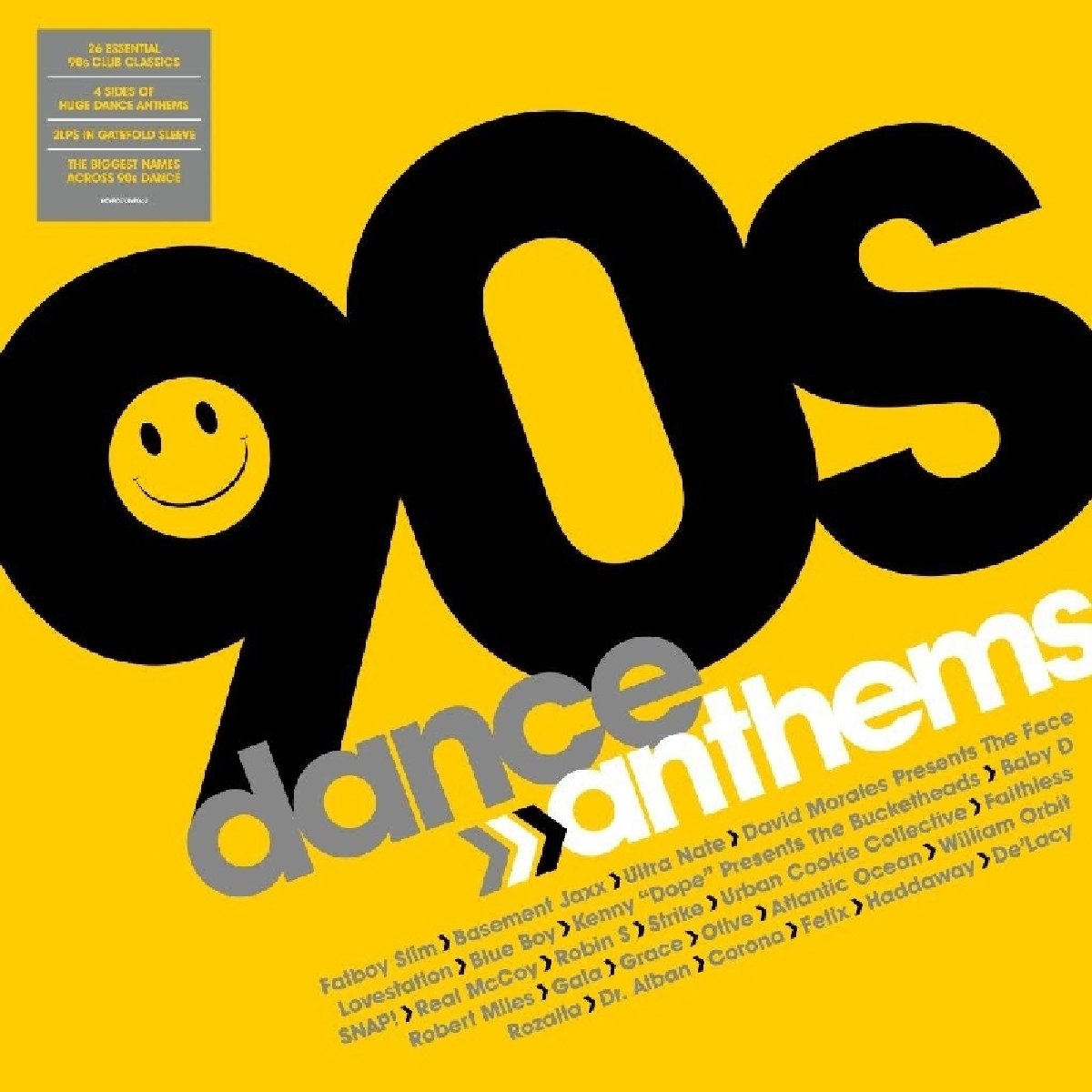 90'S Dance Anthems - Vinyl |