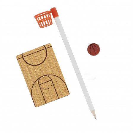 Mini joc de baschet cu creioane | NPW - 1