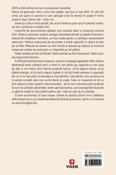 Sfarsitul lumii este doar inceputul | Peter Zeihan