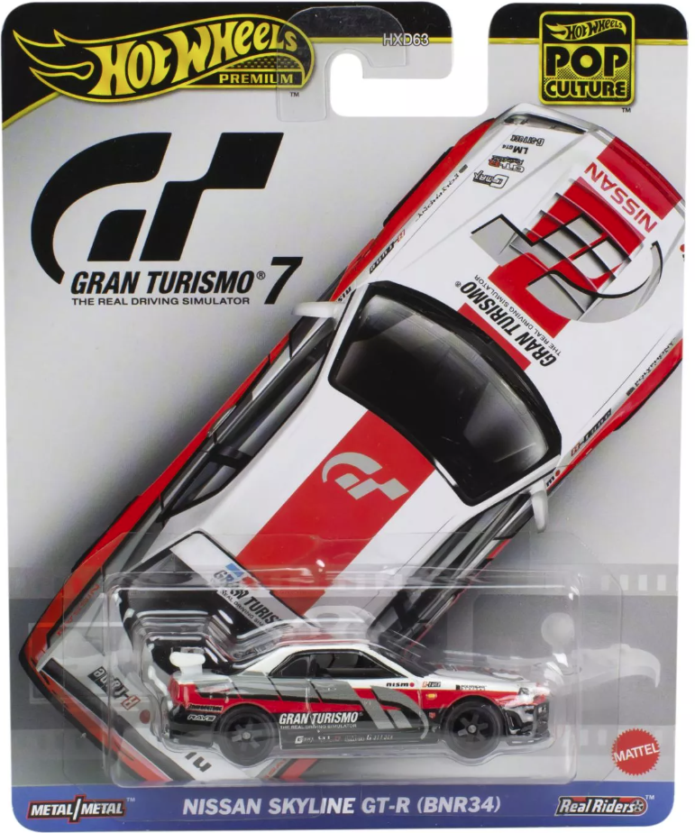 Masina metalica - Hot Wheels - Gran Turismo - Nissan Skyline Gt R | Mattel - 4 | YEO