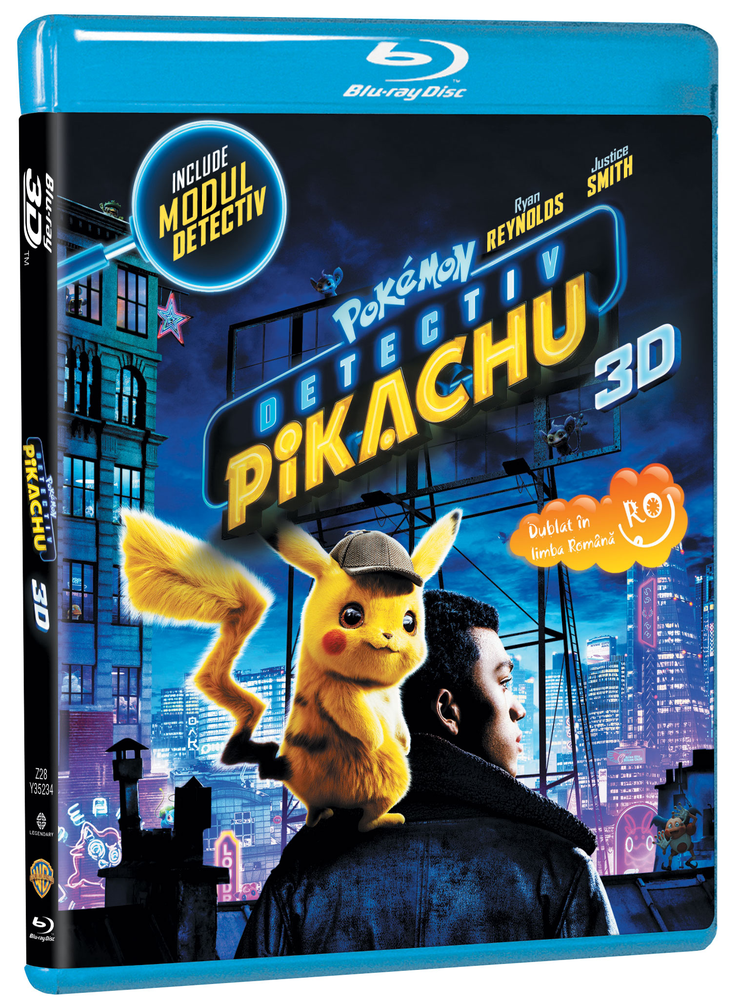 Pokemon Detectiv Pikachu (Blu-Ray Disc 3D) / Pokemon Detective Pikachu