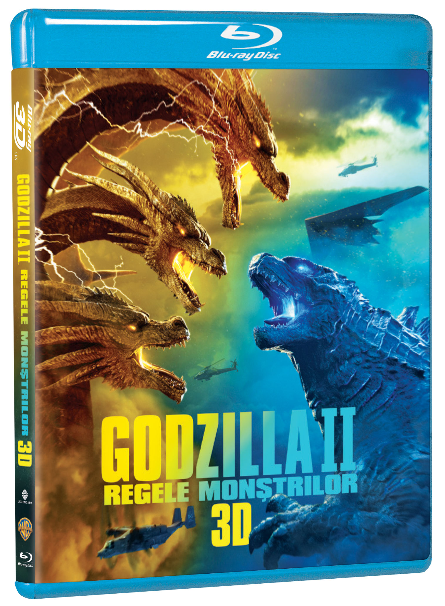 Godzilla II: Regele Monstrilor / Godzilla II: King of the Monsters (Blu-Ray Disc 3D) | Michael Dougherty