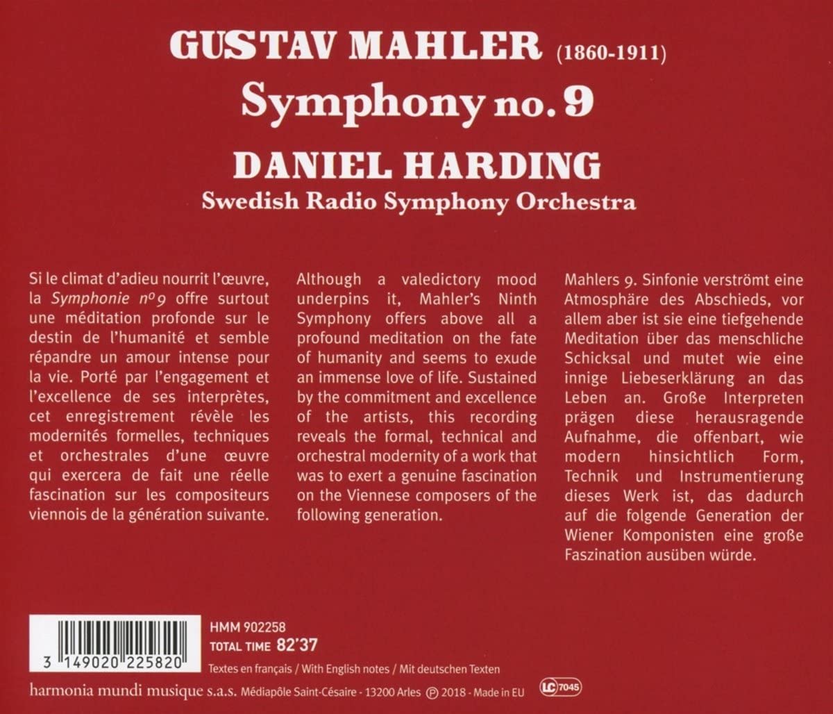 Gustav Mahler: Symphonie Nr. 9 | Gustav Mahler