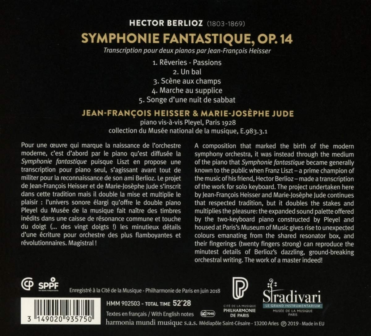 Symphonie fantastique | Hector Berlioz, Jean-Francois Heisser