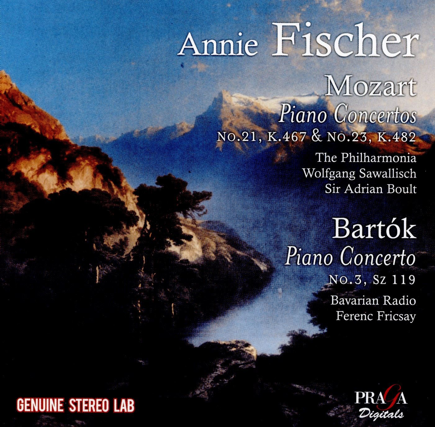 Piano Concertos | Wolfgang Amadeus Mozart, Bela Bartok, Annie Fischer