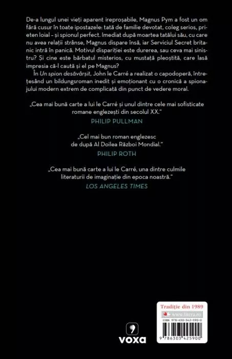 Un spion desavarsit | John le Carre