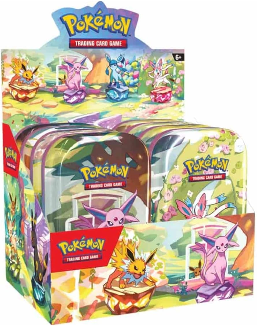 Pokemon TCG: SV8.5 Prismatic Evolutions Mini Tin (mai multe modele - pret pe bucata) | The Pokemon Company - 9 | YEO