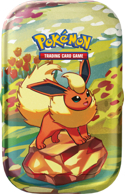 Pokemon TCG: SV8.5 Prismatic Evolutions Mini Tin (mai multe modele - pret pe bucata) | The Pokemon Company