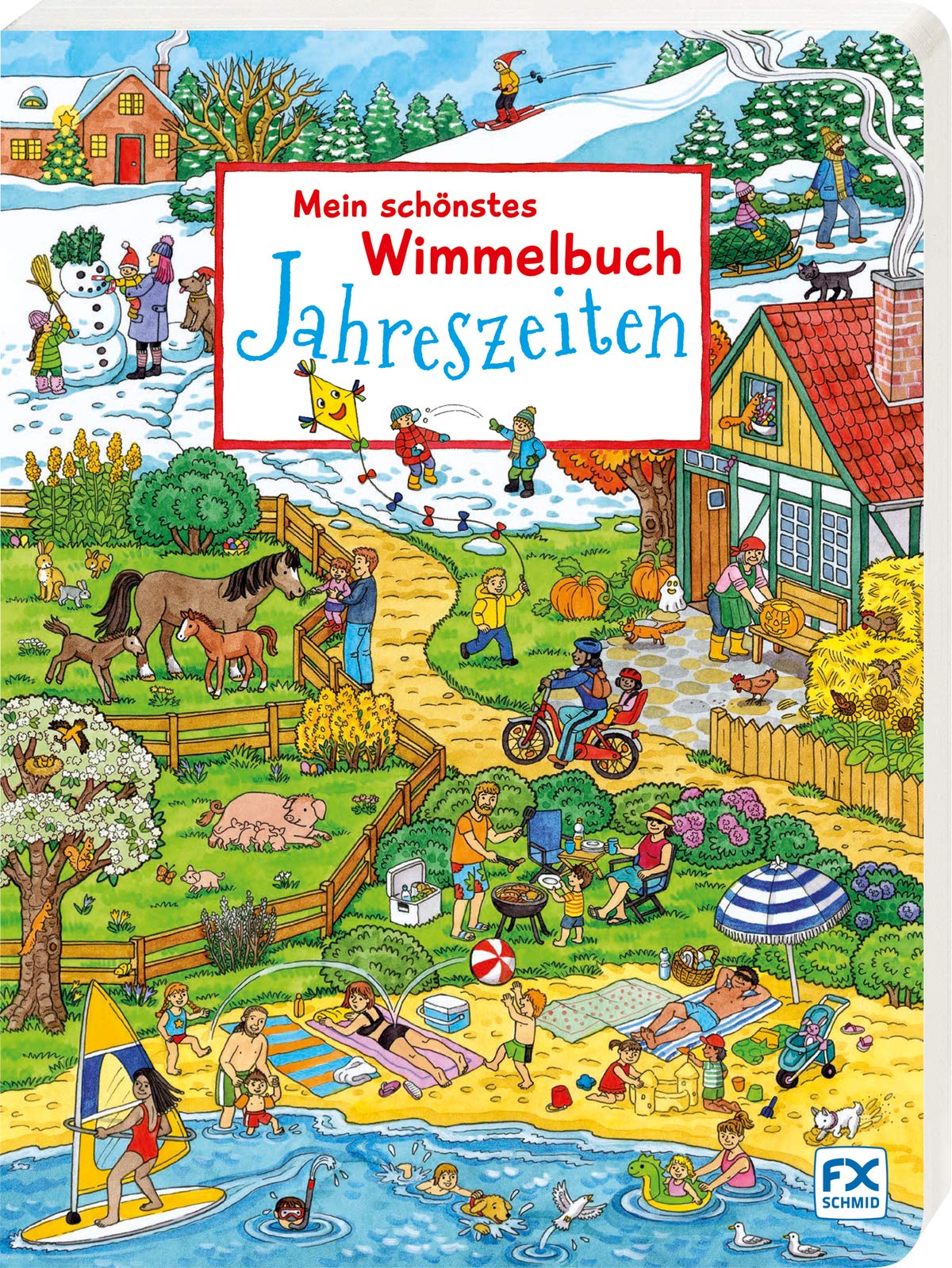 Mein schonstes Wimmelbuch Jahreszeiten |