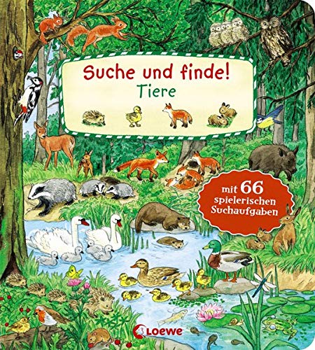 Suche und finde! - Tiere: Wimmelbuch ab 2 Jahre |