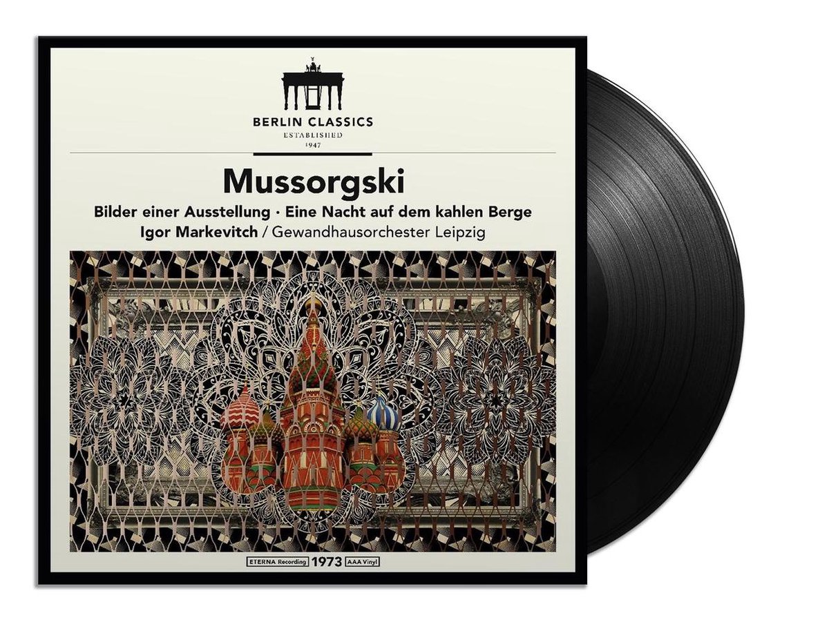 Mussorgsky: Bilder Einer Ausstellung / Eine Nacht Auf Dem Kahlen Berge - Vinyl | Igor Markevitch, Gewandhausorchester Leipzig