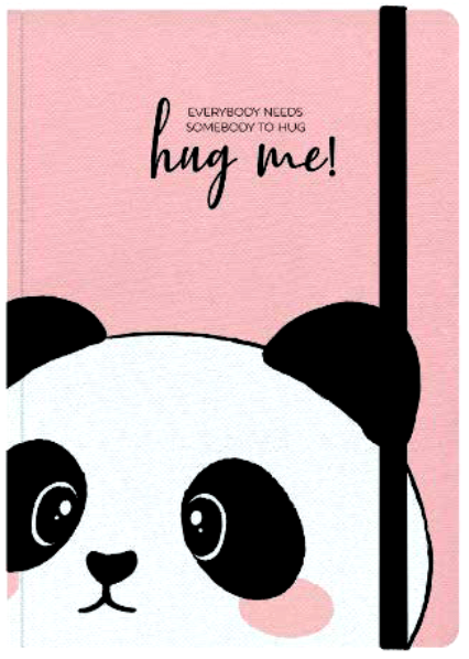 Carnet - Lined, Large - Panda | Legami