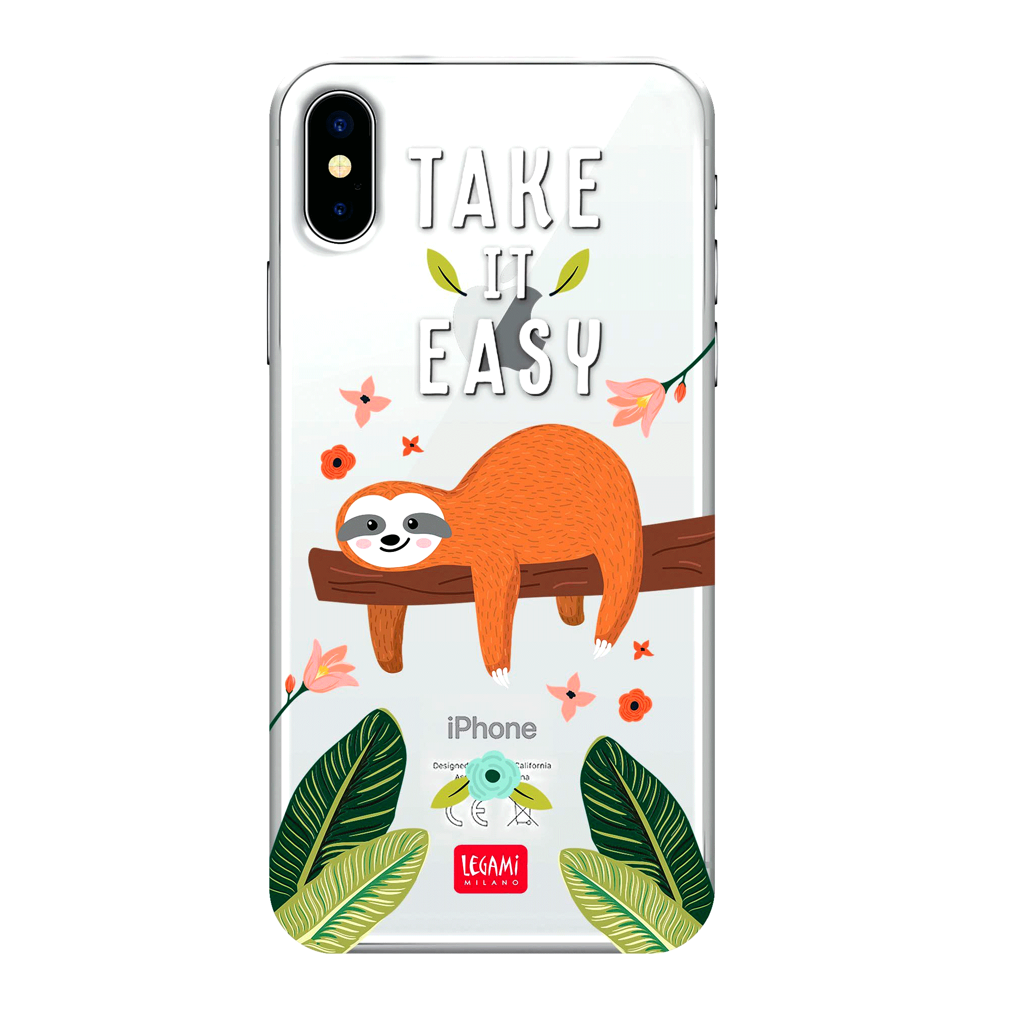  Carcasa de Iphone X/XS - Sloth | Legami 