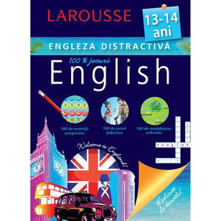 Larousse. Engleza distractiva 13-14 ani |