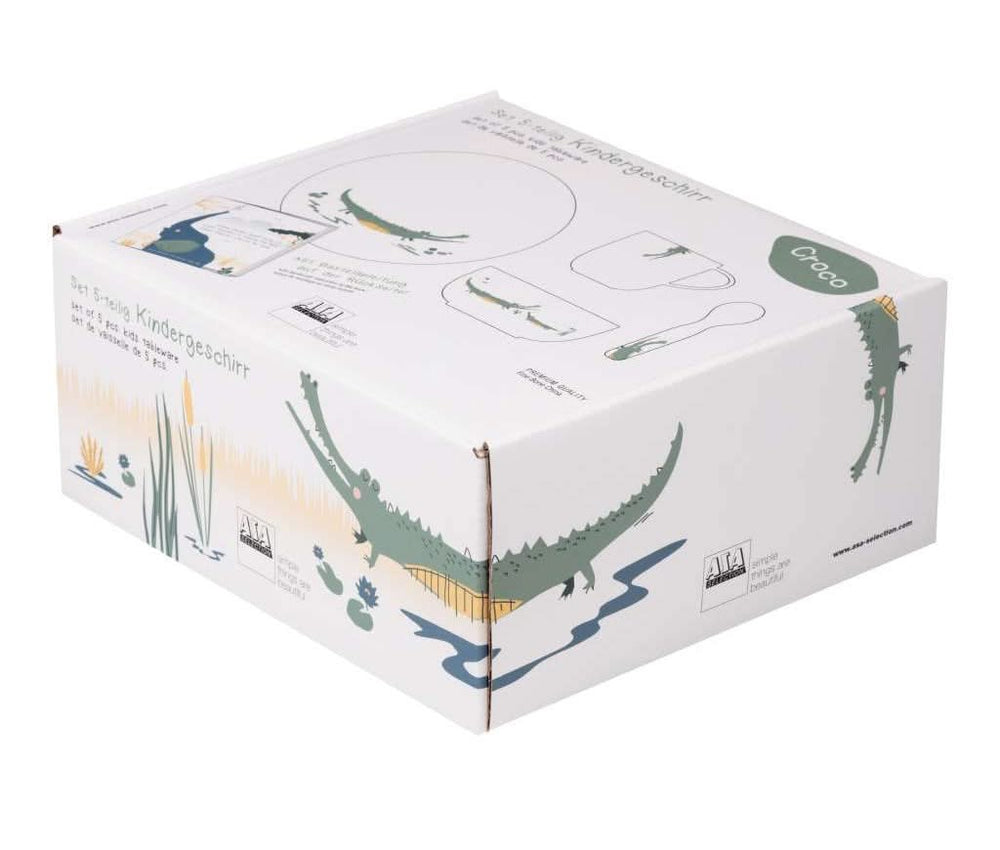 Set vesela 5 piese - Croco Croco | Asa Selection