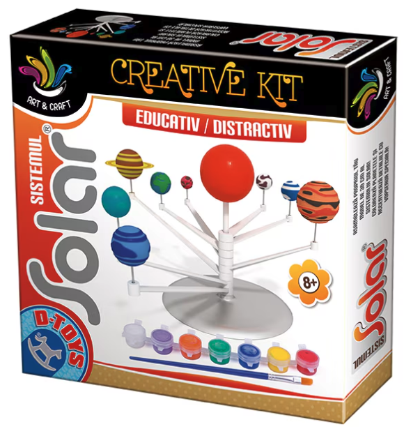 Set de joaca creativ - Sistemul solar | D-Toys