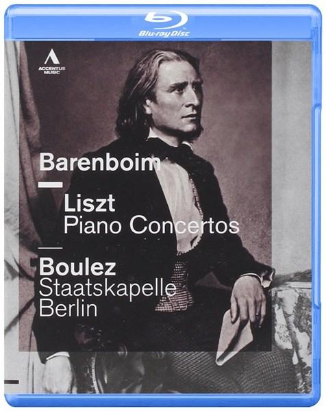 Barenboim: Piano Concertos Blu-ray | Franz Liszt, Pierre Boulez, Daniel Barenboim, Staatskapelle Berlin