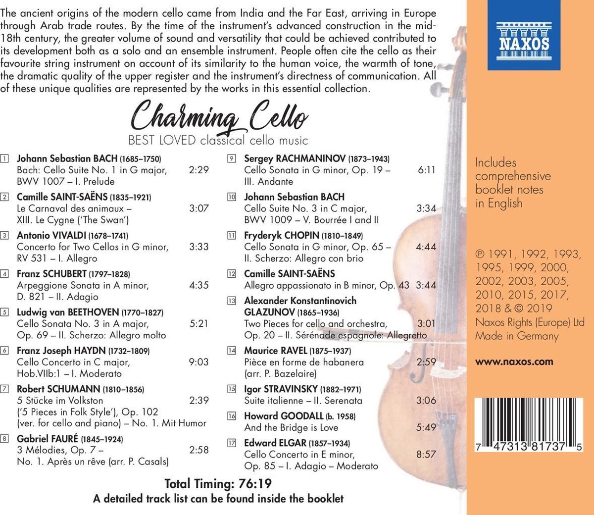 Charming Cello | Various Artists