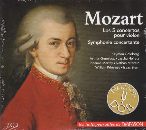 Mozart: Les 5 concertos pour violon | Wolfgang Amadeus Mozart, Szymon Goldberg, Arthur Grumiaux
