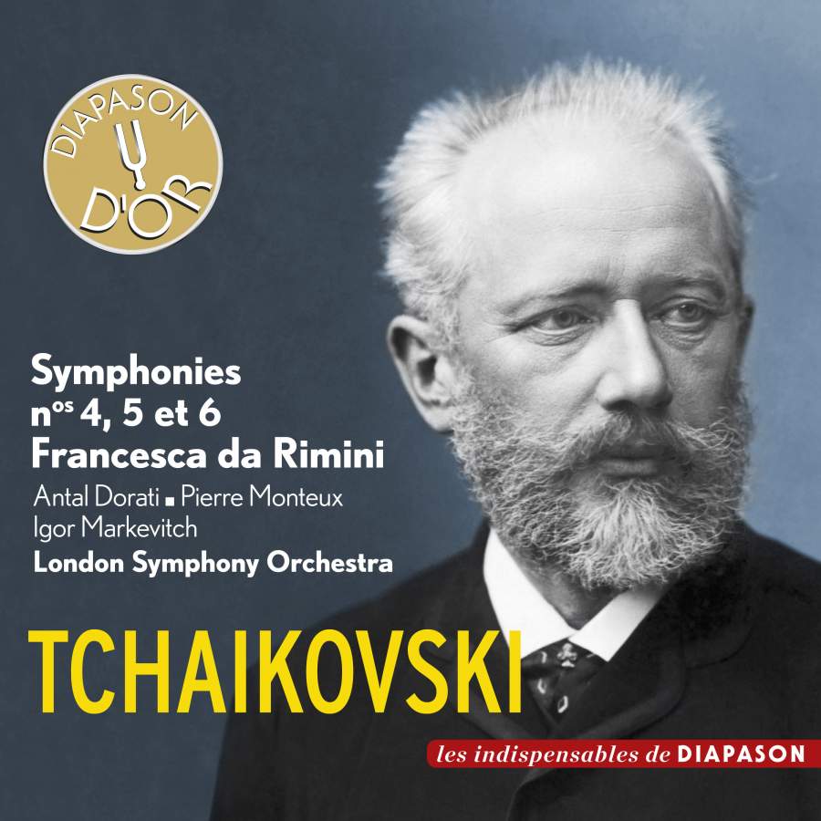 Tchaikovski: Symphonies Nos. 4, 5 et 6, Francesca da Rimini | Antal Dorati, Pierre Monteux, Igor Markevitch, London Symphony Orchestra