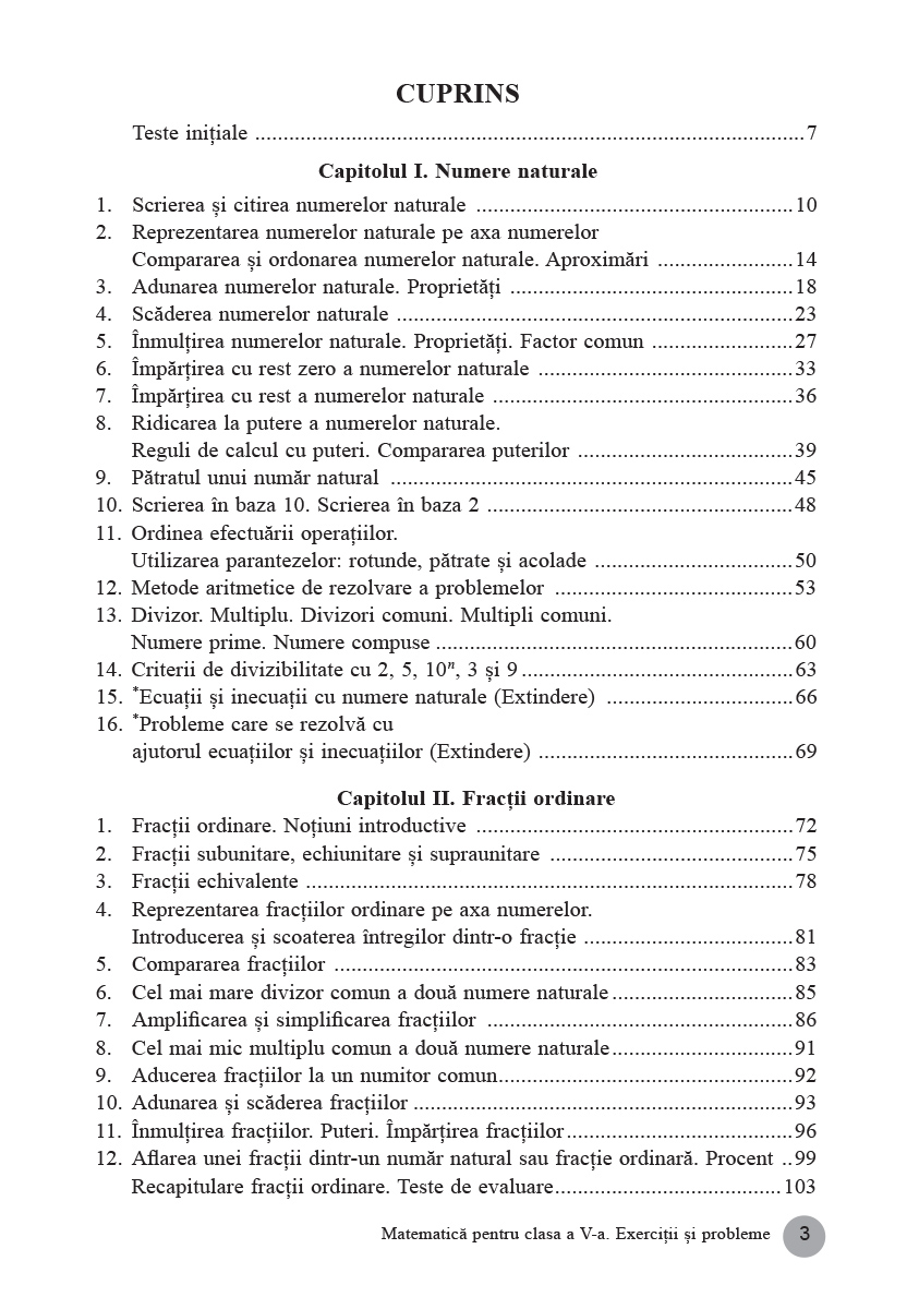 Matematica. Exercitii si probleme pentru clasa a V-a | Nicolae Sanda, Monica Berende, Nastasia Chiciudean - 1 | YEO