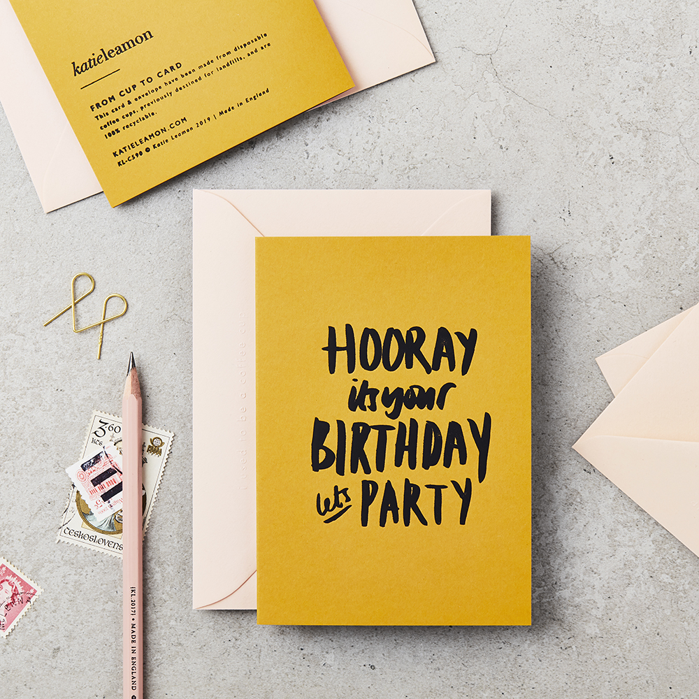 Felicitare - Extract Let`s Party | Katie Leamon