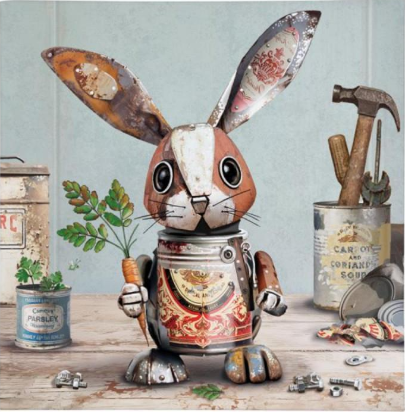 Memo Pad - Scrap Rabbit | Lesser & Pavey