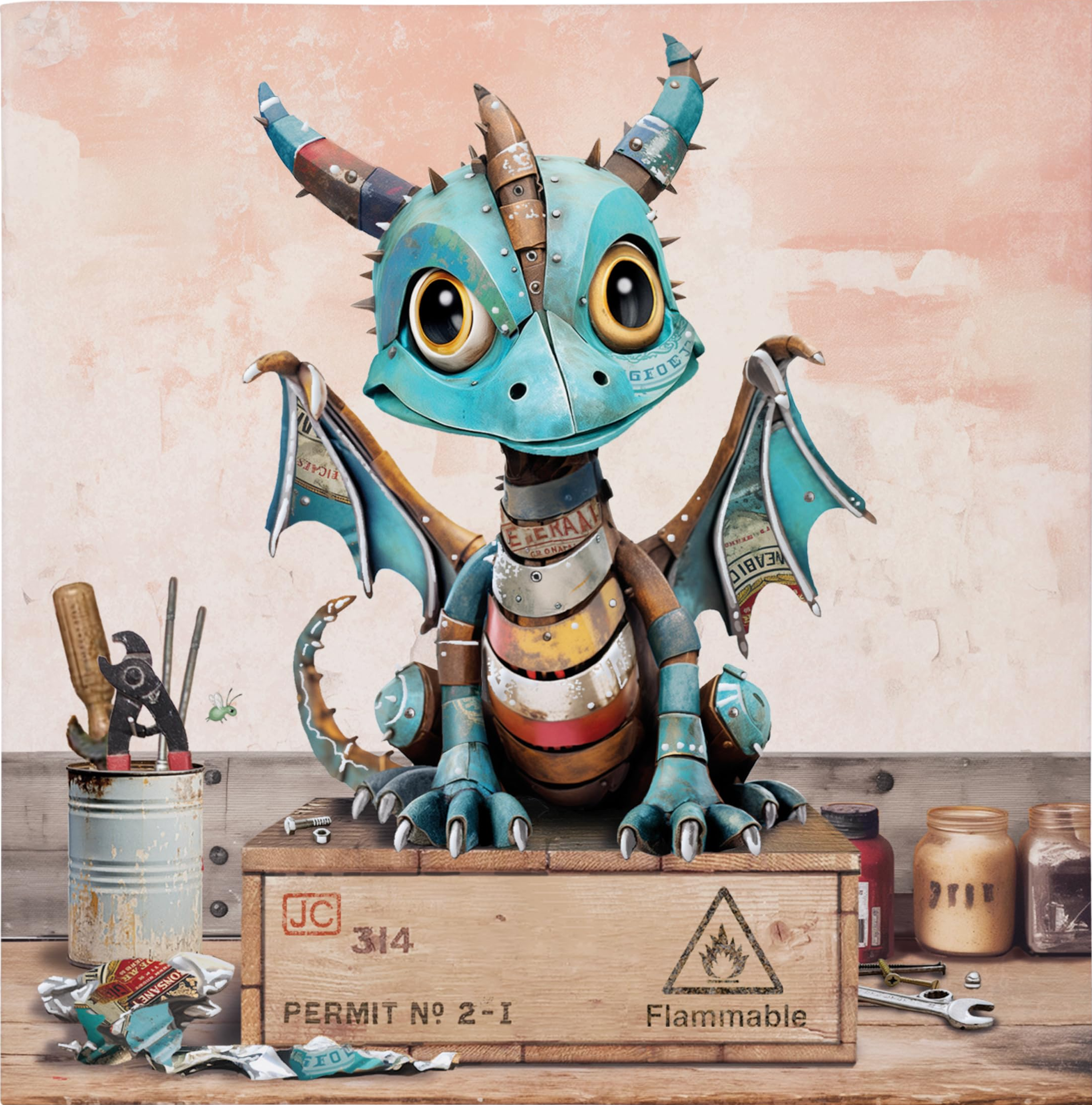 Memo Pad  - Dragon | Lesser & Pavey