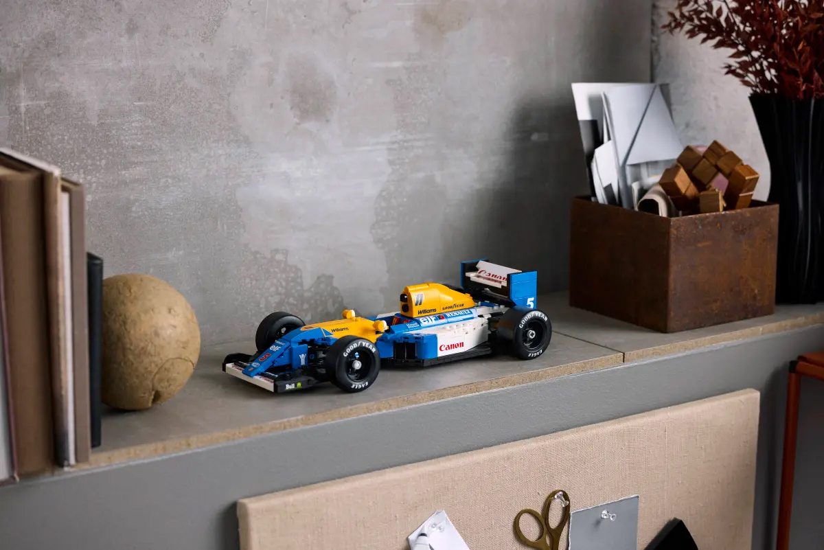 LEGO Icons - Williams Racing FW14B si Nigel Mansell (10353) | LEGO - imagine 11