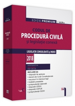 PDF Codul de procedura civila si legislatie conexa | Dan Lupascu carturesti.ro Carte