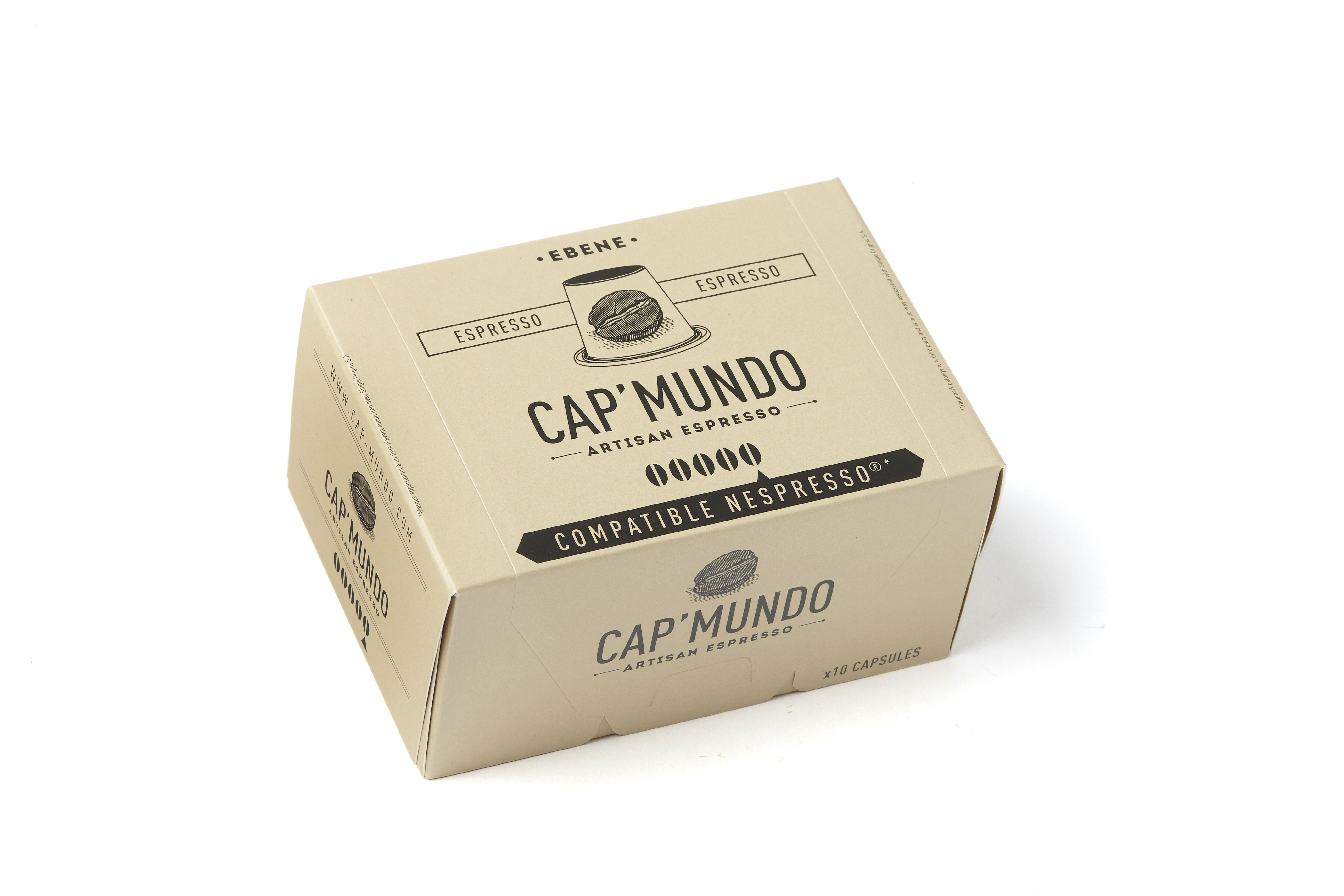  Capsule espresso - Ebene Cap'Mundo | Quai Sud 