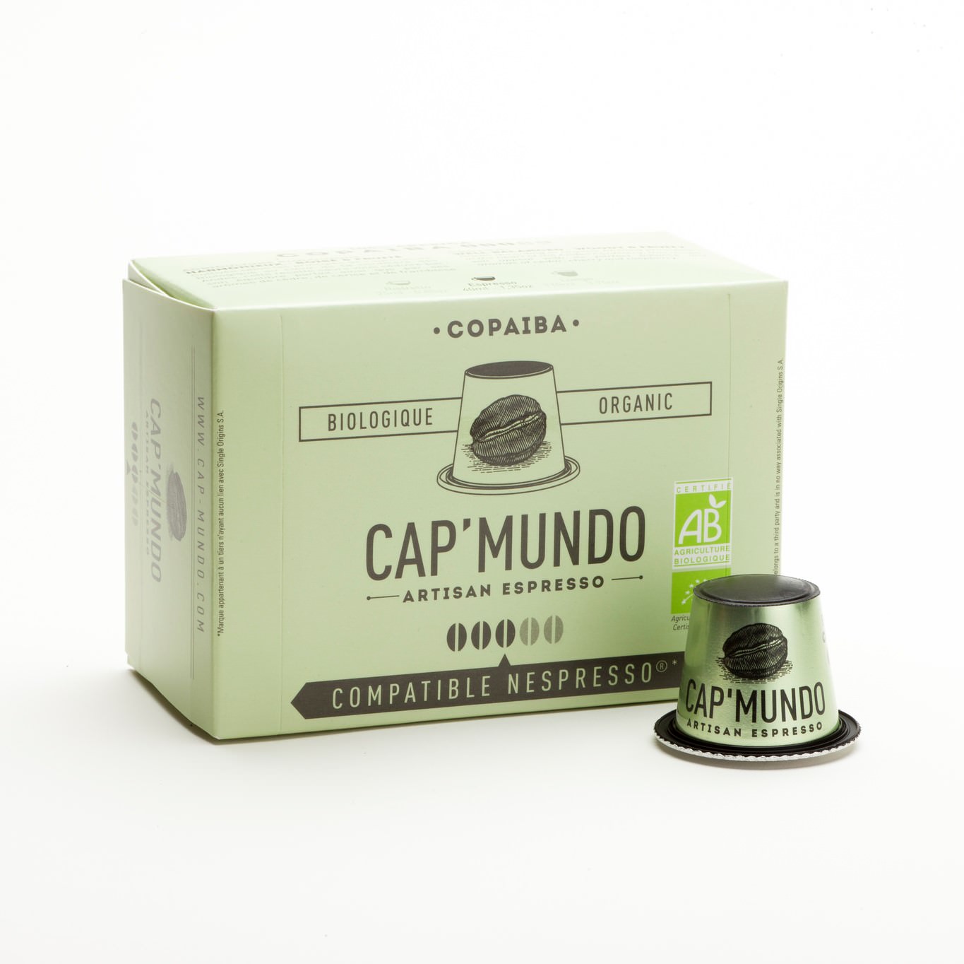 Capsule espresso - Copaiba Cap\'Mundo Bio | Quai Sud