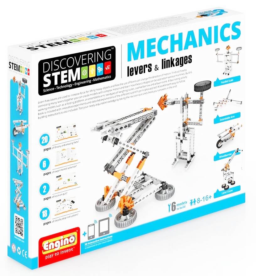 Set de constructie - STEM Mechanics Levers & Linkages - Level 1 | Engino