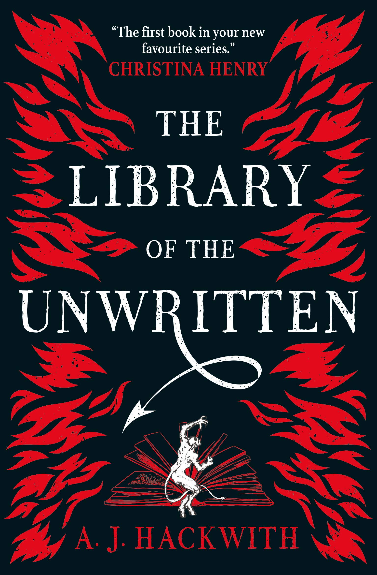 Novel from Hell\'s Library - The Library of the Unwritten | A. J. Hackwith