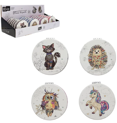 Oglinda compacta - Bug Art - Kooks - Mai multe modele - Pret pe bucata | Kiub