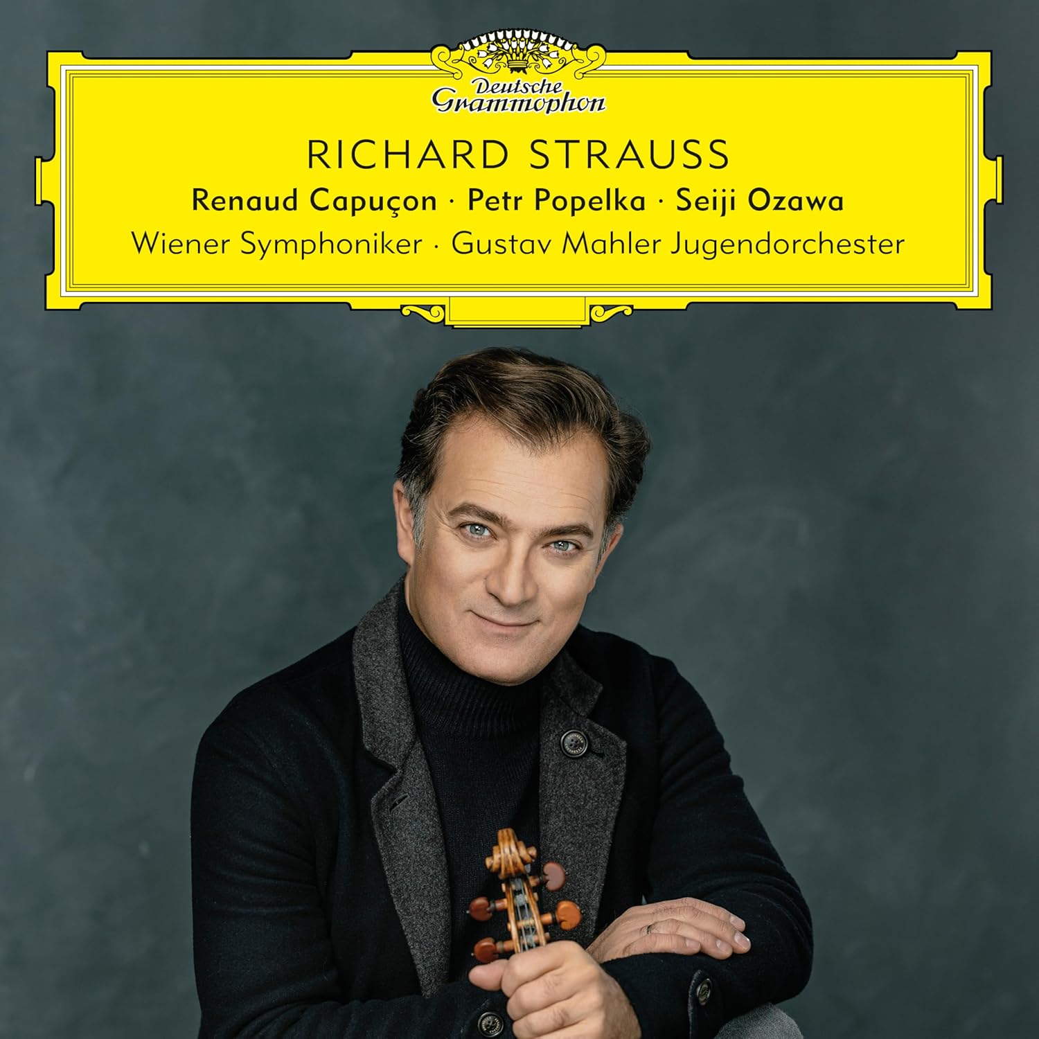 Richard Strauss | Renaud Capucon, Petr Popelka, Seiji Ozawa, Wiener Symphoniker, Gustav Mahler Jugendorchester - imagine 2
