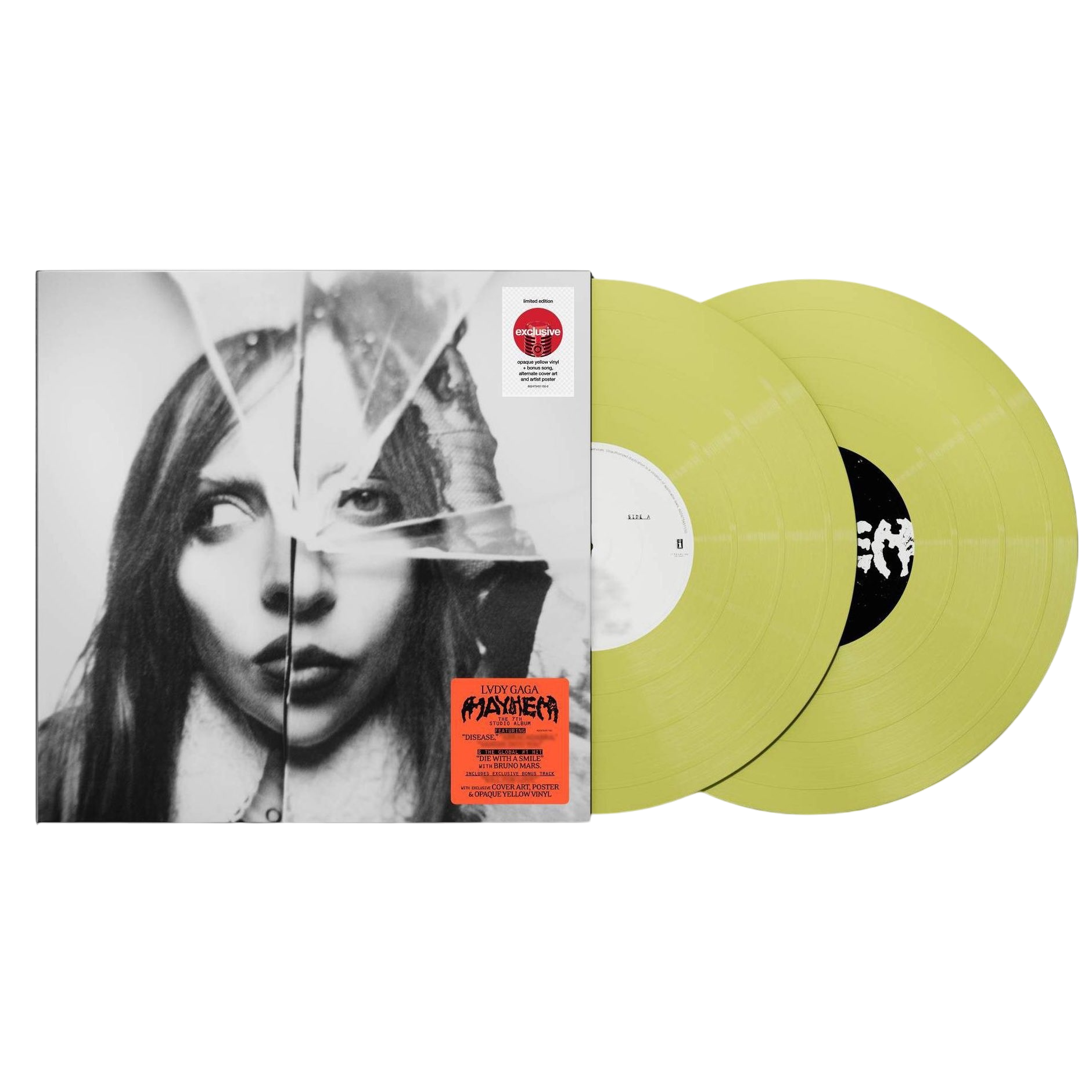 Mayhem (Yellow Vinyl,  Alternate Cover) | Lady Gaga