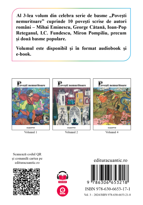 Povesti nemuritoare. Volumul III |