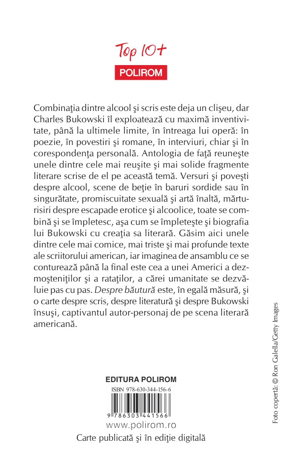 Despre bautura | Charles Bukowski