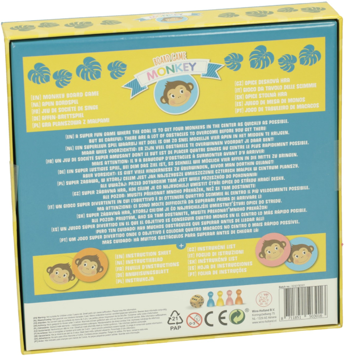 Joc de societate - Maimuta, (engleza) | Wins Holland - 1