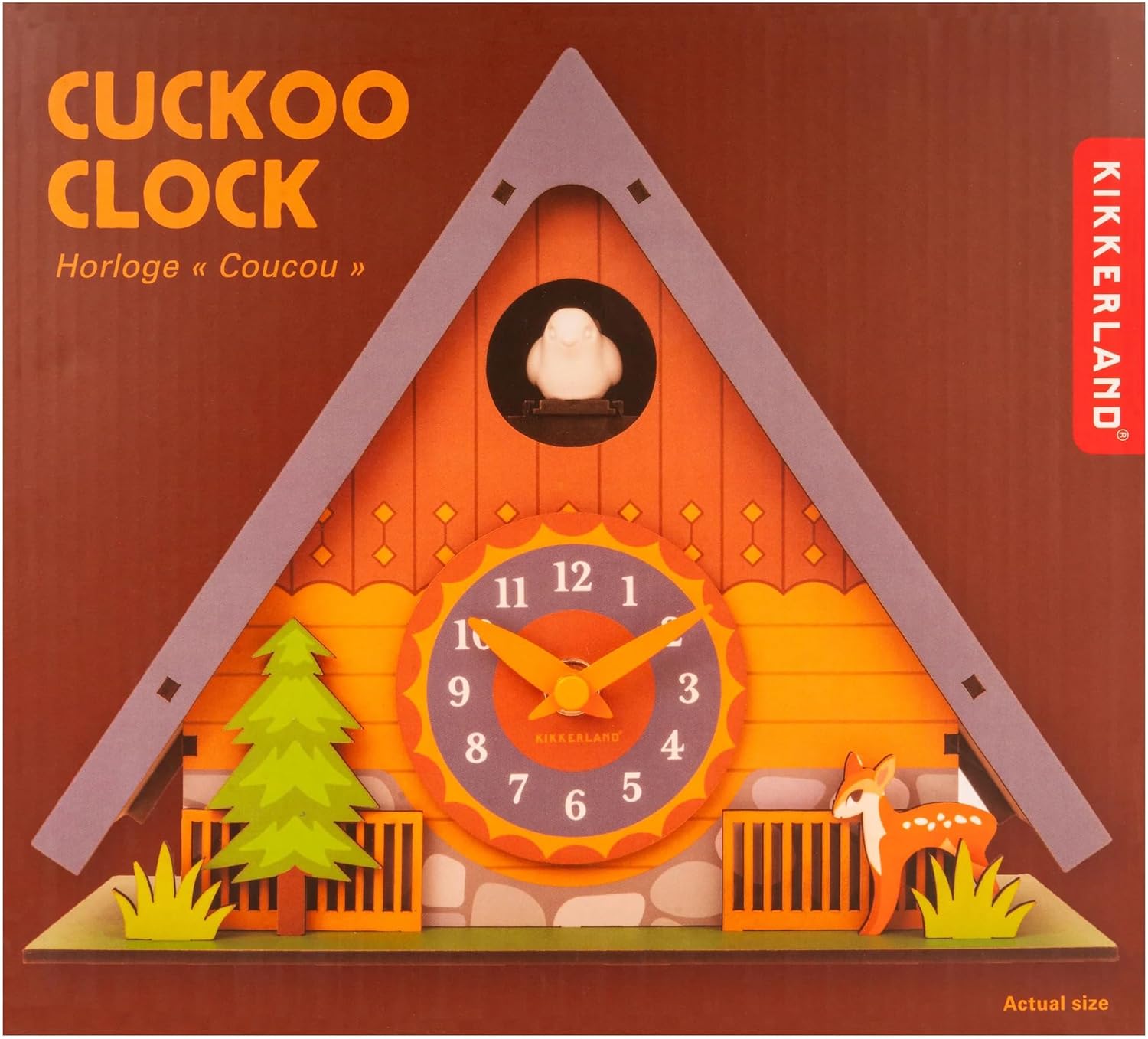 Ceas de birou cu cuc - Cuckoo | Kikkerland