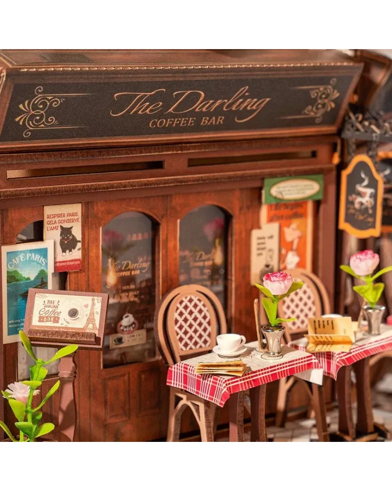 Book Nook. Puzzle 3D - Cotor de carte - Arcade Dating | Robotime - 2